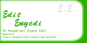 edit enyedi business card